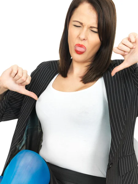 Unhappy Business Woman — Stock Photo, Image