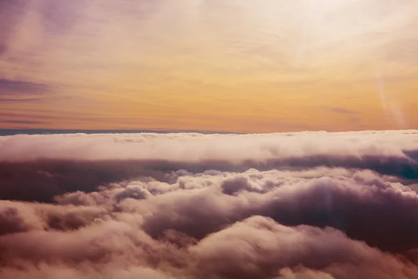 High Above the Clouds at Sunset — Stock Photo, Image