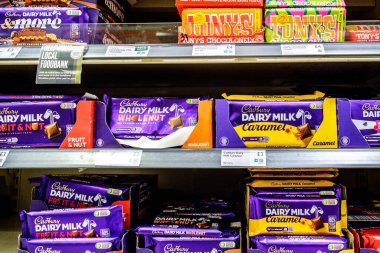 Londra, 2 Ocak 2026, Popüler Geleneksel Çikolata Seçimi