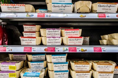 Londra İngiltere, 5 Ocak 2026, Charlie Bighams Sağlıklı Hazır Yemekler