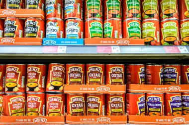 Londra İngiltere, 20 Ocak 2026, Süpermarket Seçimi Heinz Klasik Konserve Çorbası