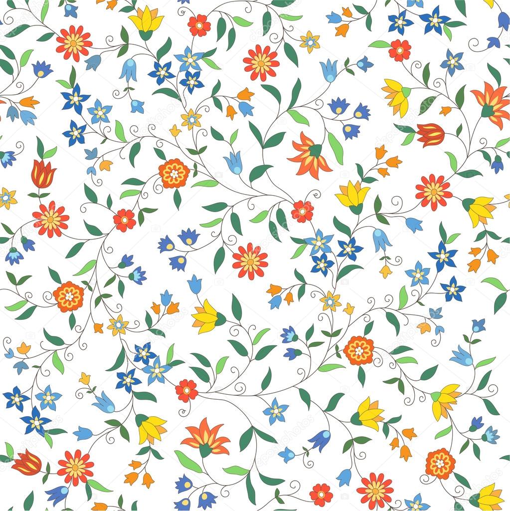 seamless floral  background 