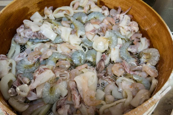 Pesce fritto misto — Foto Stock