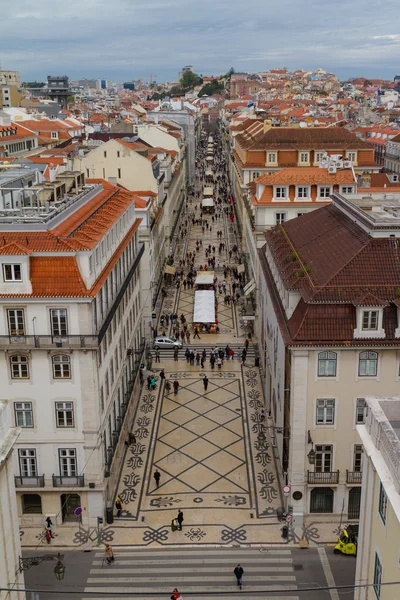 Lisboa, arco da Rua Augusta — Stockfoto