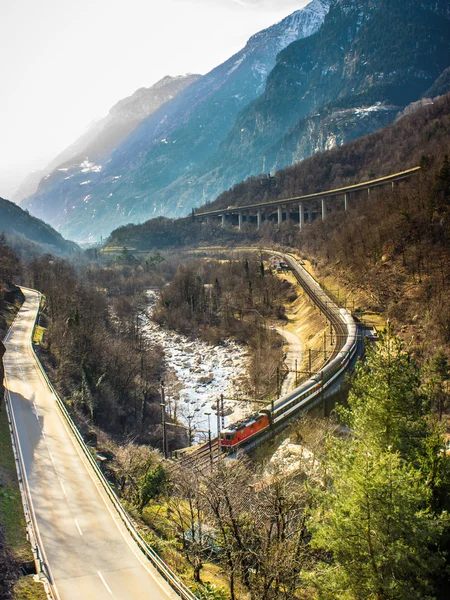 Swiss landscape — Stock Photo, Image