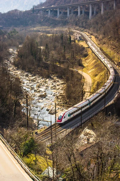 Swiss landscape — Stock Photo, Image