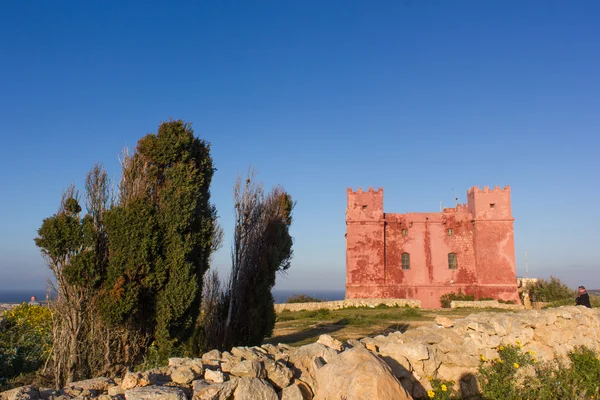 Kızıl Kule Malta — Stok fotoğraf