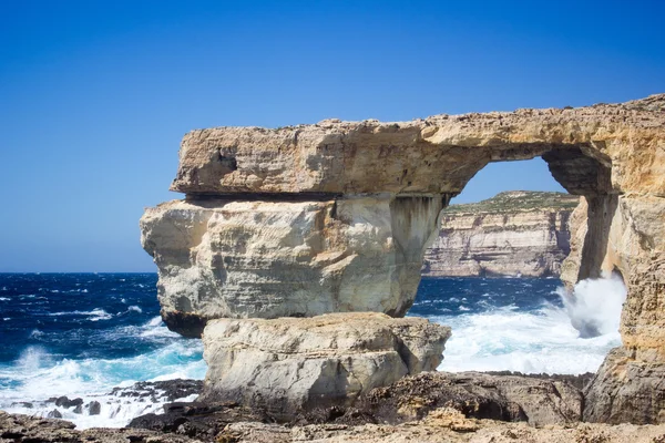 マルタのゴゾ島の青い海 — ストック写真