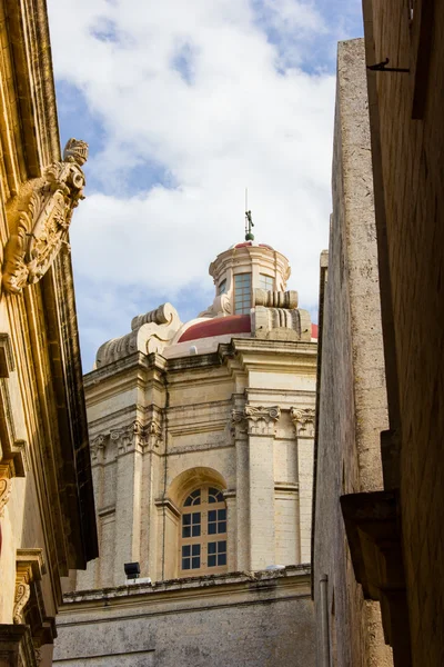 Sokak eski Mdina — Stok fotoğraf