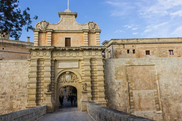 Medina jest starożytnej stolicy Malty. — Zdjęcie stockowe