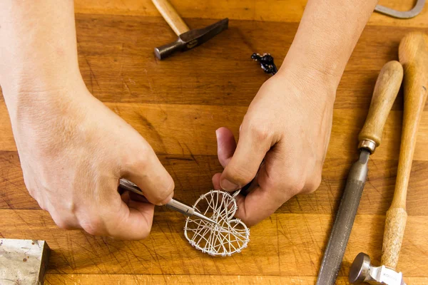 Handcrafted jewelry — Stock Photo, Image