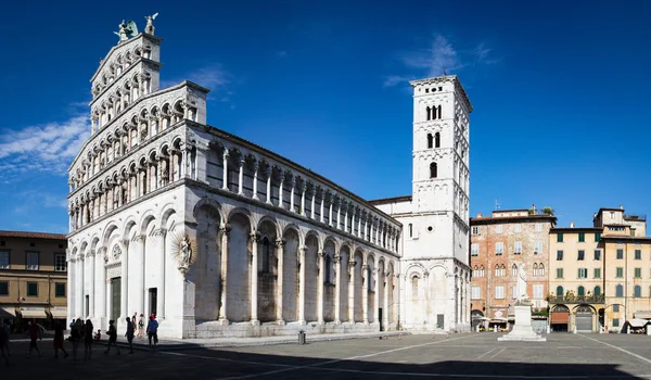 Kościół San Michele w Foro w Lucca — Zdjęcie stockowe