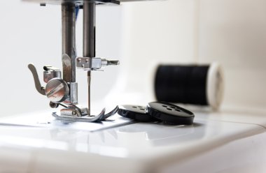 sewing machine white clipart