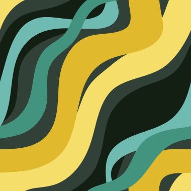 Soyut şekilli kusursuz desen