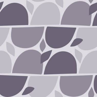 Soyut şekilli kusursuz desen