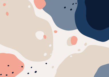 Soyut şekilli arkaplan