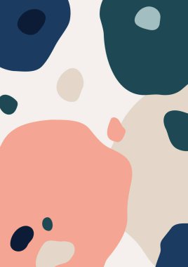 Soyut şekilli arkaplan