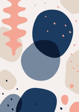 Soyut şekilli arkaplan