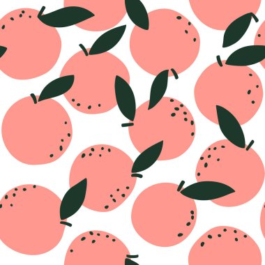 Portakallı kusursuz desen