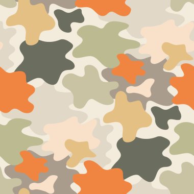 Soyut kamuflaj seamless modeli