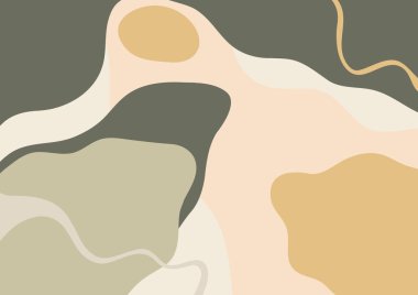 Soyut şekilli vektör arkaplanı