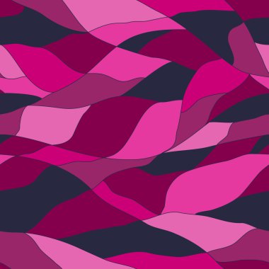 Soyut seamless dalgalı modeli