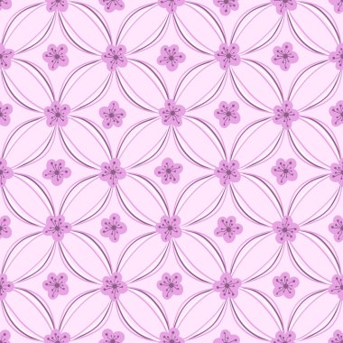 Kusursuz çiçek deseni