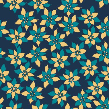 Kusursuz çiçek deseni