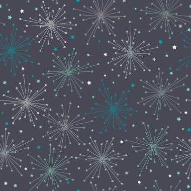 kar taneleri ve yıldız