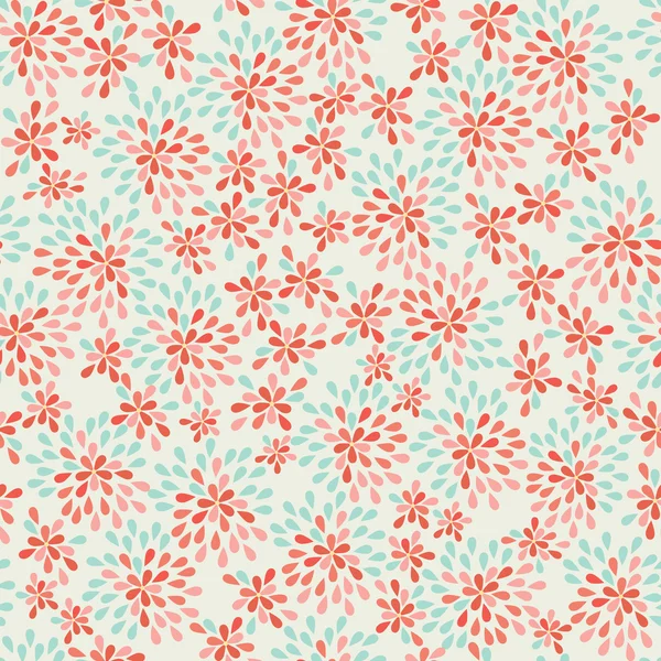 Seamless floral pattern — Stock Vector