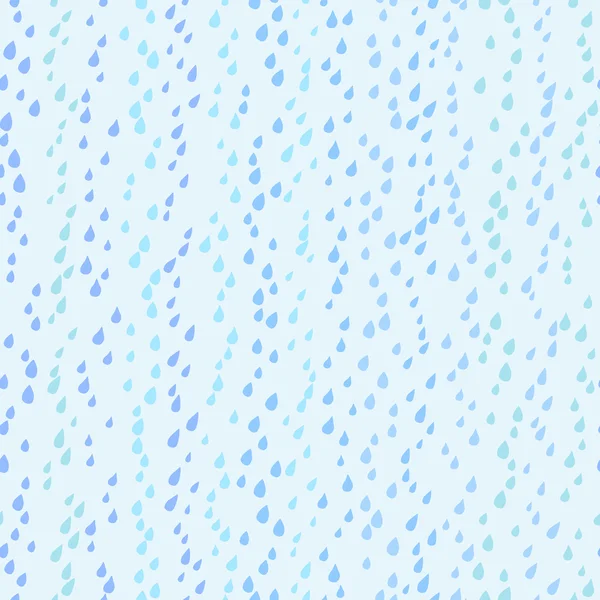 Άνευ ραφής σταγόνες βροχής μοτίβο — Διανυσματικό Αρχείο