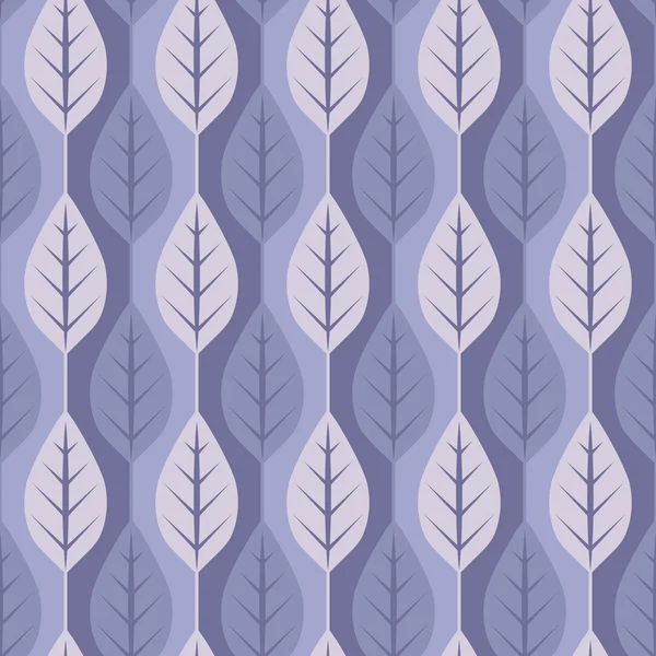 Seamless leaves pattern — Stock Vector