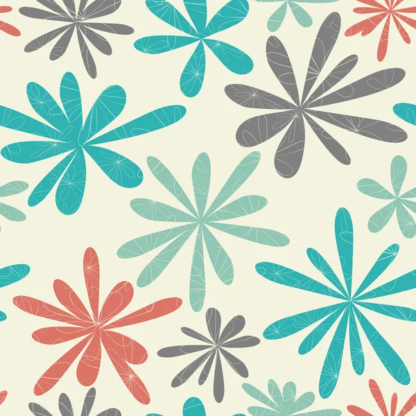 Patrón floral — Archivo Imágenes Vectoriales