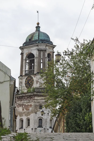 Il vecchio orologio della chiesa — Foto Stock