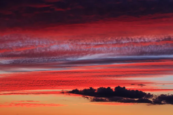 Ungewöhnlich schöner Himmel — Stockfoto