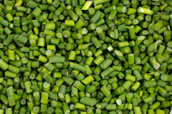 Textura verde de alho picado — Fotografia de Stock