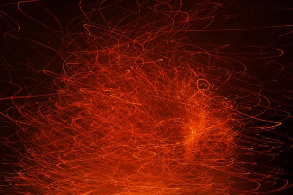 Kıvılcım ateş — Stok fotoğraf