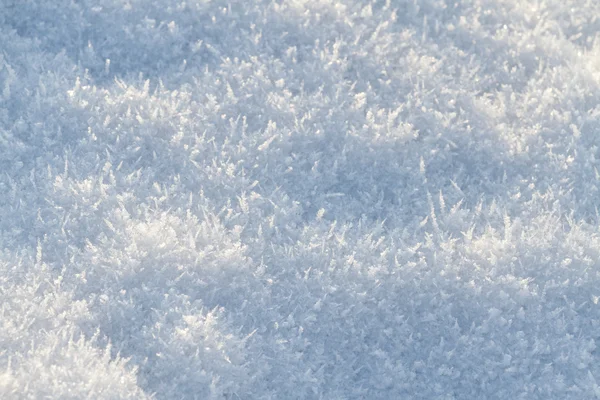 Sneeuw textuur, winter komt — Stockfoto