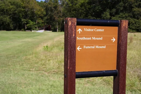 Monumento Nacional Ocmulgee — Fotografia de Stock