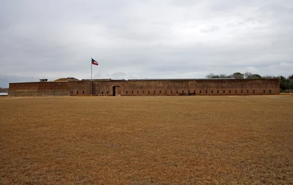 Старий Форт Джексон — стокове фото