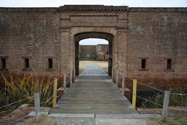 El viejo Fort Jackson — Foto de Stock