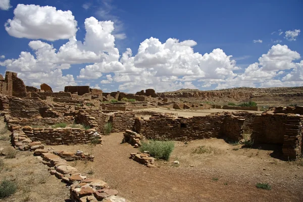 Chaco Canyon ruiny — Stock fotografie