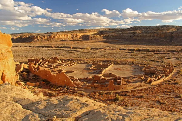 Pueblo bonito ansehen — Stockfoto