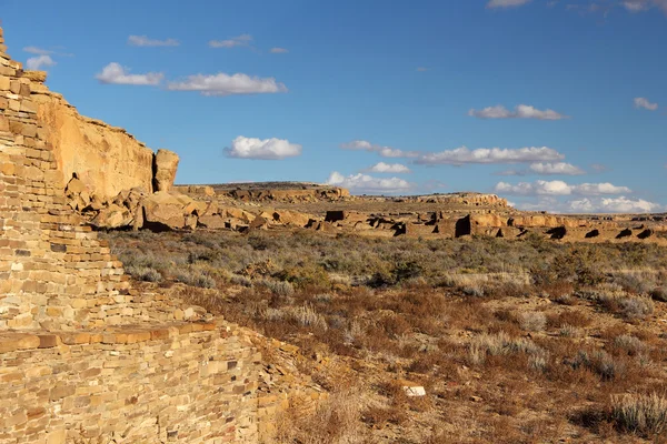 Ruiny starověkého pueblo — Stock fotografie