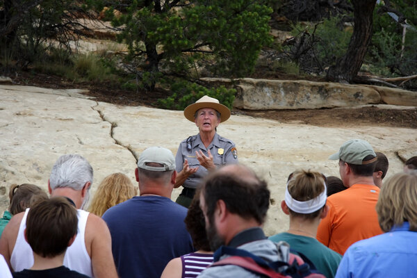 Cliff Palace Tour Group