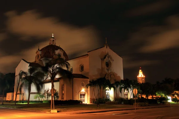 Ιστορική εκκλησία σε Coral Gables — Φωτογραφία Αρχείου