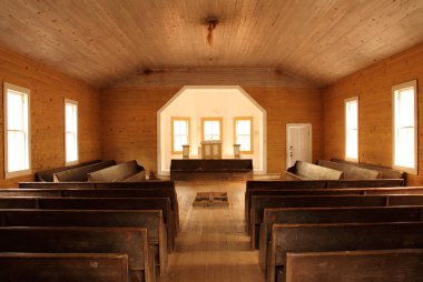 Historic Church Interior clipart