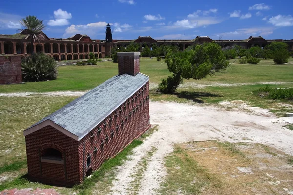 Fort Jefferson Interior — Stock Photo, Image