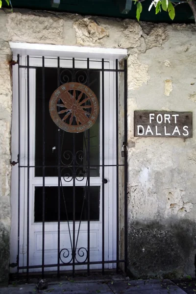 Entrada de Fort Dallas — Foto de Stock