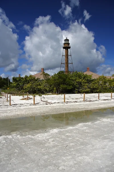 Sanibel острова маяк — стокове фото